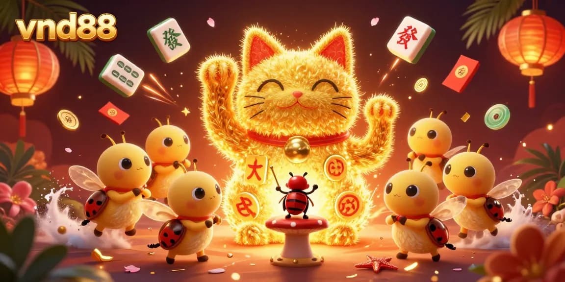 Experience vibrant gameplay at vnd88 with a hyper-detailed 3D illustration highlighting exciting casino themes.