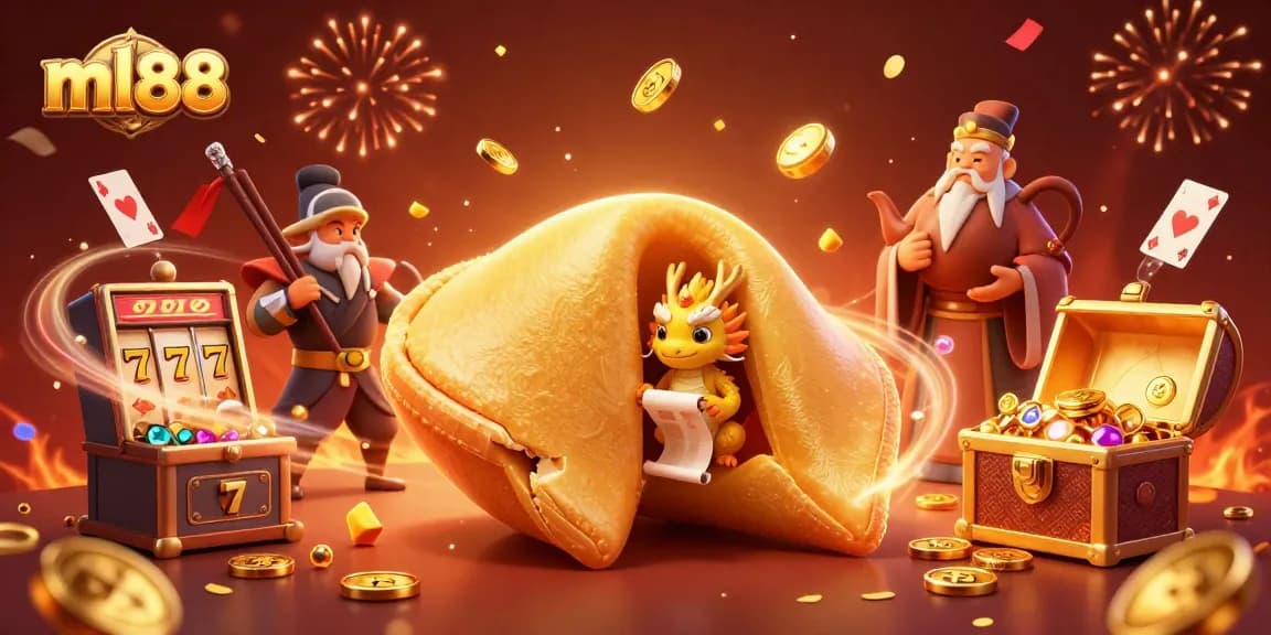 Experience thrilling gameplay at ml88 with a dynamic casino scene filled with treasures and excitement.