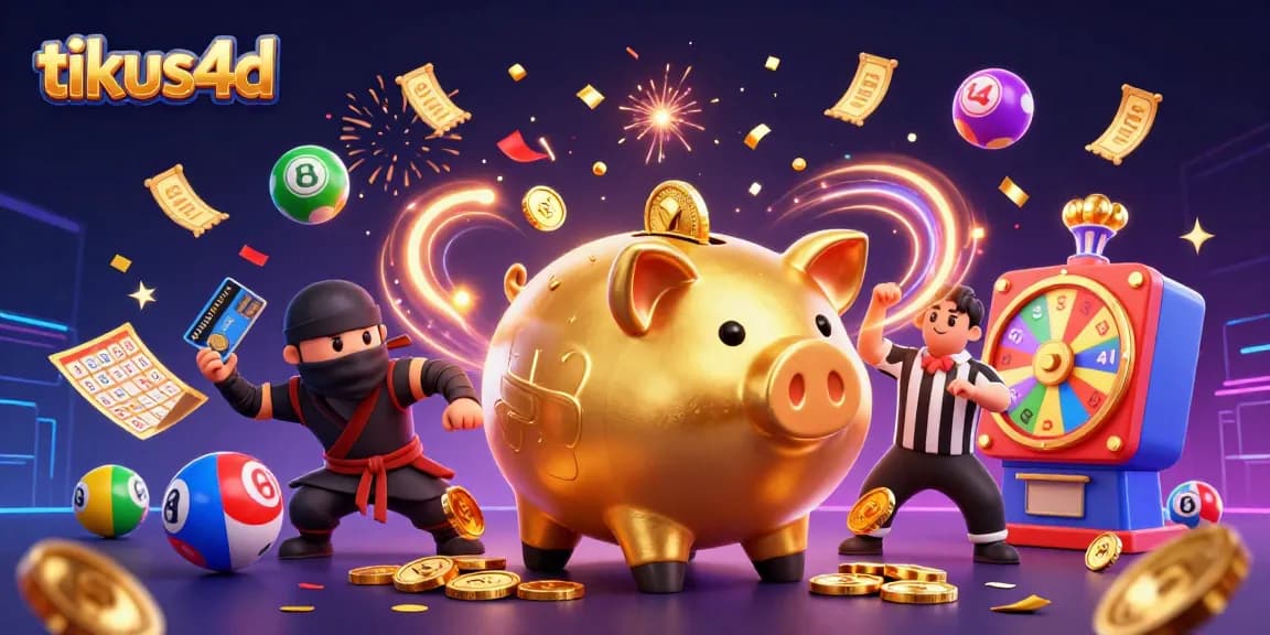 Experience tikus4d's thrilling lottery action with dynamic elements and engaging characters in 3D