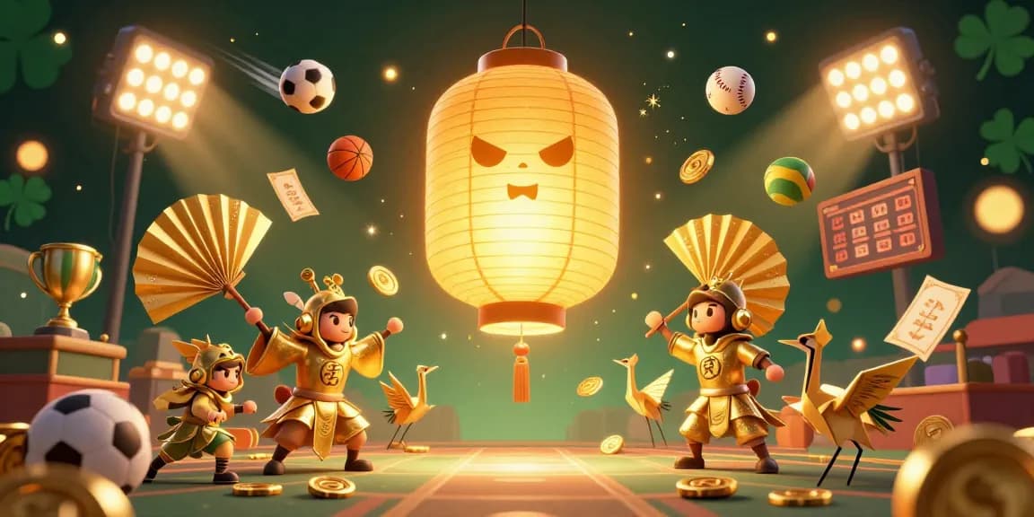 Engage in thrilling betting experiences with 88clbgo at a vibrant casino scene featuring golden lanterns.