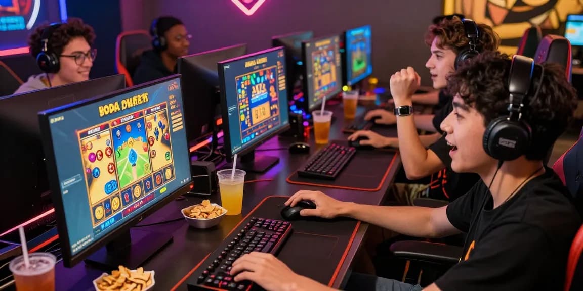 Keseruan bermain megawin88 dengan teman-teman saat bertaruh di slot online.