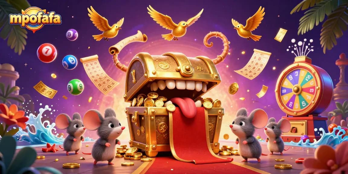 Experience rich gaming excitement with mpofafa's vibrant lottery elements and engaging treasure chase.