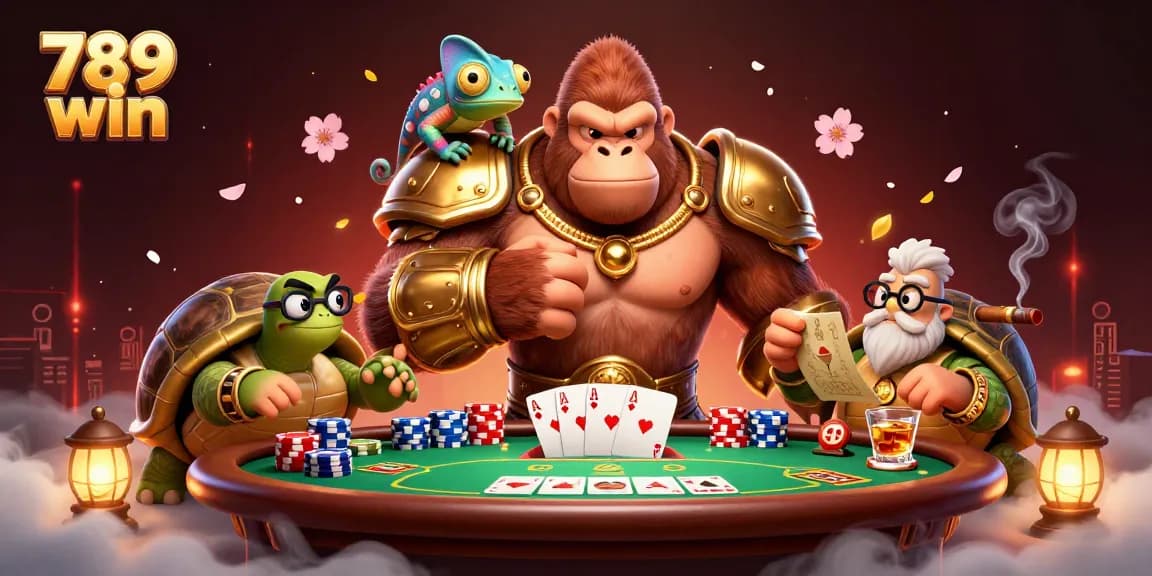 Place bets at 789 win while enjoying a thrilling game atmosphere, full of poker excitement.