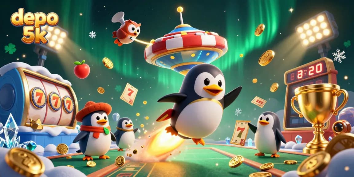 Experience thrilling wins at depo 5k with vibrant slot games and golden coins