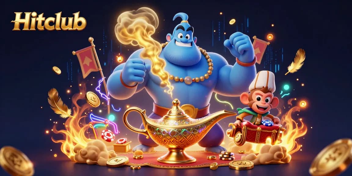 Experience the excitement at Hitclub with a magical 3D casino adventure featuring poker chips and enchanted characters.