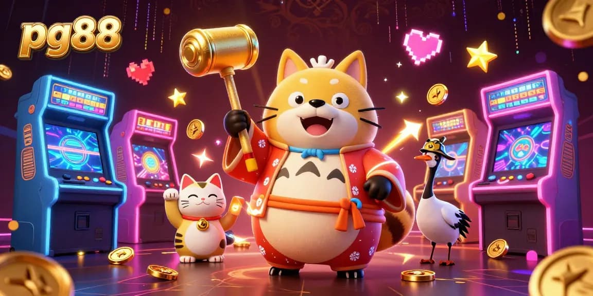 Join pg88 for thrilling gaming adventures with lucky tanuki and fortune cats!