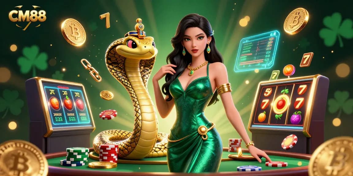 Engage with CM88 by winning big on slot games and crypto casino experiences.