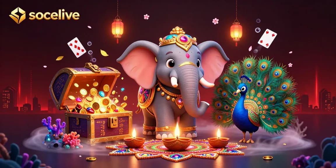Socolive offers dynamic online gambling experiences with vibrant visuals of slots and games, ideal for players seeking excitement.