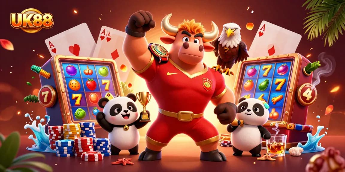 Win big at UK88 with a thrilling mix of slot reels and vibrant casino fun!