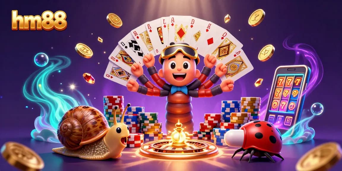 Win big at hm88 while enjoying a vibrant 3D casino scene filled with excitement and energy.