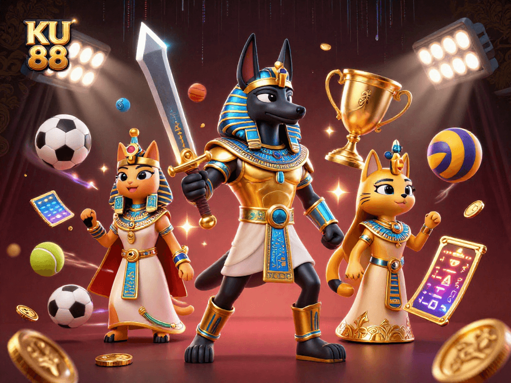 Experience thrilling gaming at KU 88 with dynamic sports elements and captivating characters.