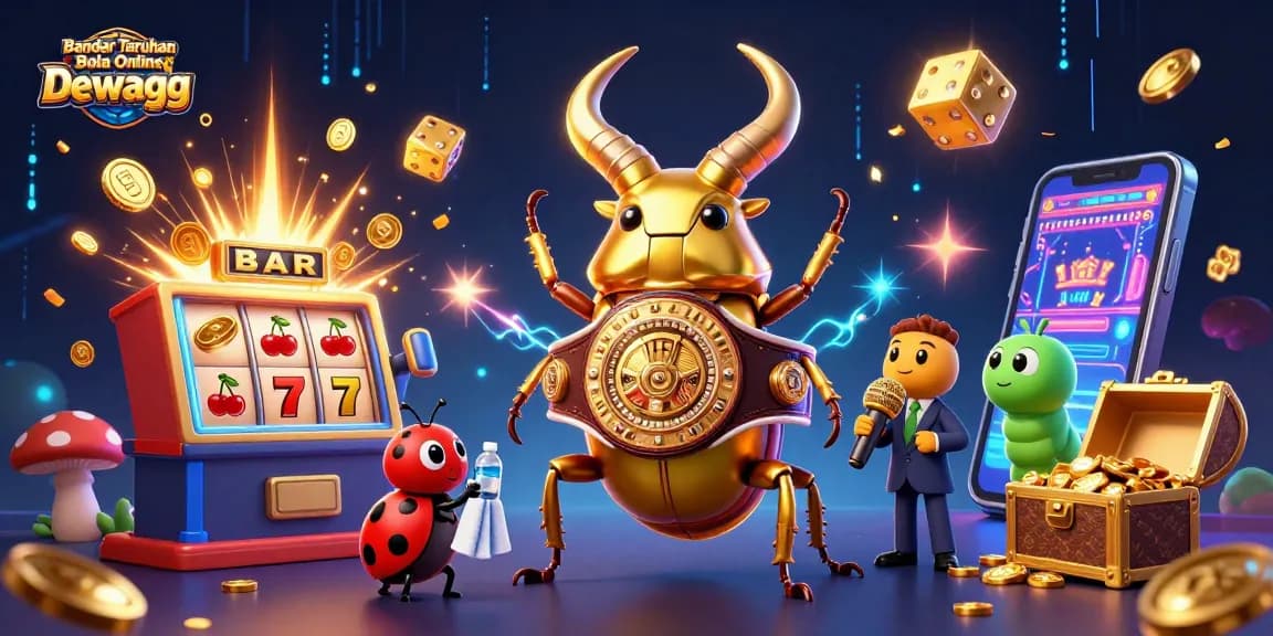 Engage with the vibrant action of Bandar Taruhan Bola Online Dewagg at a lively betting arena!