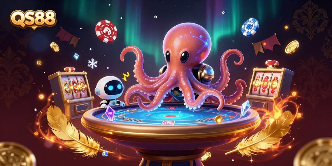 Experience thrilling gaming adventures at QS88 with alien characters and cosmic poker elements.