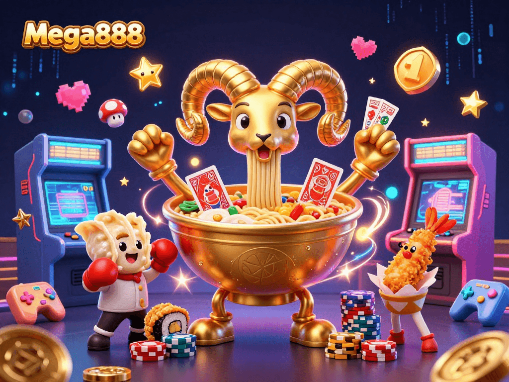 Genggam mega888 dan muat turun aplikasi kasino dalam talian yang menarik dengan permainan bertemakan slot.