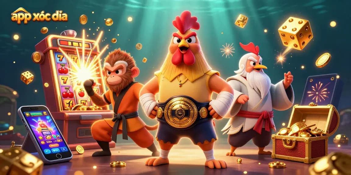 Engage in thrilling gameplay with the app xóc đĩa that captures classic Vietnamese gambling excitement.