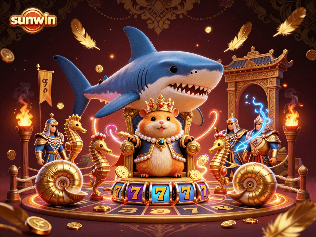 Engage with the sunwin casino adventure featuring a hamster king and unique slot elements.