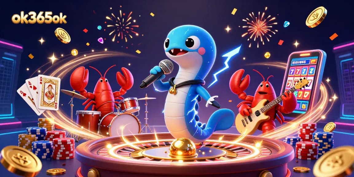 Experience thrilling gameplay and rewards at ok365ok with an underwater casino scene.