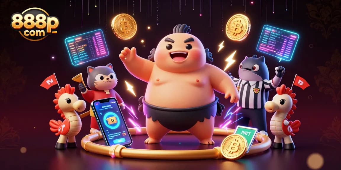 Engage with 888p com and experience thrilling underwater casino action with vibrant characters and crypto elements.