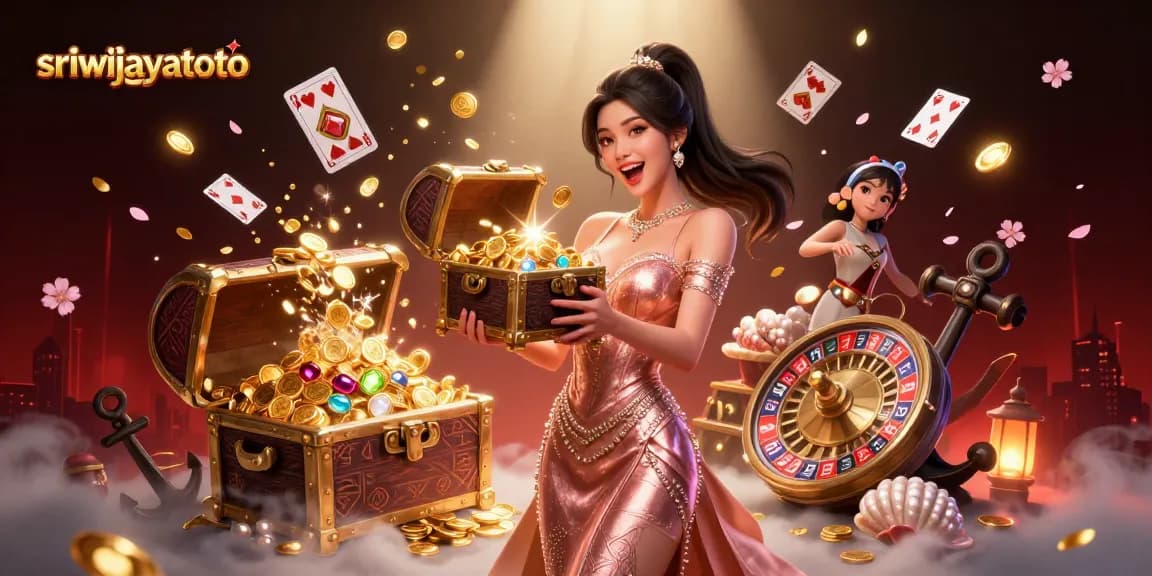 Spin the reels with sriwijayatoto's vibrant casino treasures as excitement overflows.