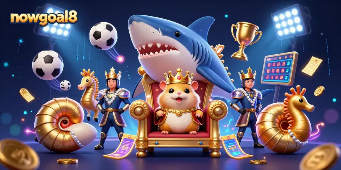 Engage with nowgoal8 for thrilling sports betting action featuring dynamic 3D elements.