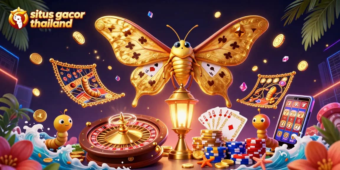 Experience exciting gameplay at situs gacor thailand with vibrant casino scenes and dazzling imagery.