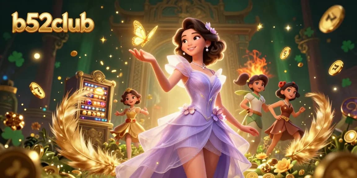Engage in thrilling gambling action at b52club with dynamic slot game visuals and stunning illustrative art.
