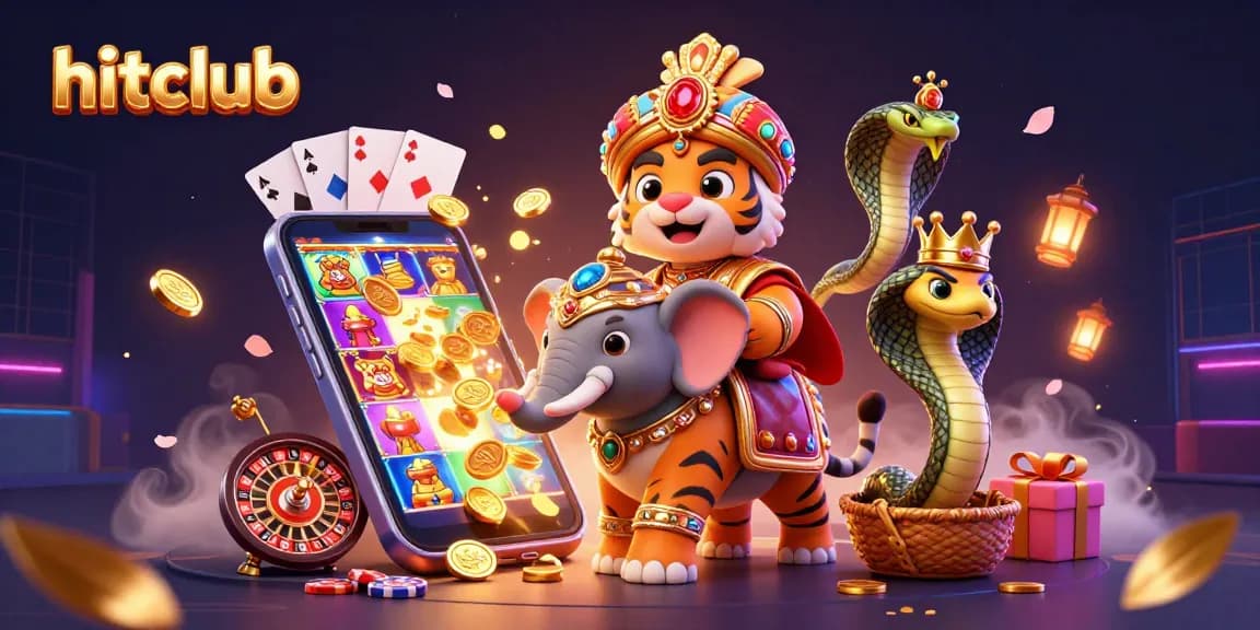 Spin the reels at hitclub with a grand 3D casino atmosphere featuring jewels and vibrant games.