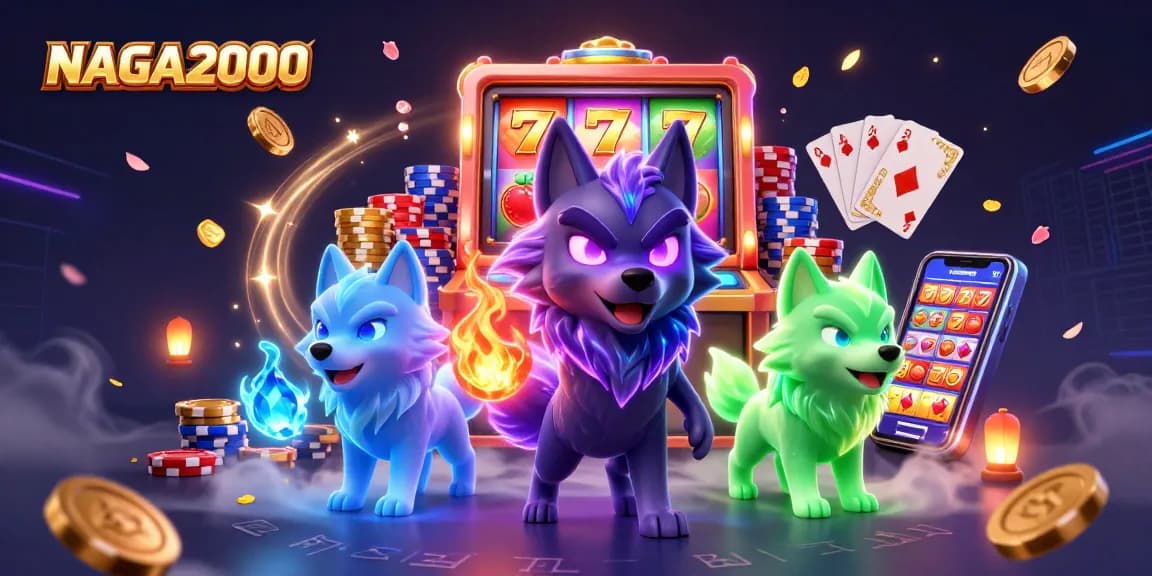 NAGA2000 memutar permainan slot baru dan mengungkap strategi kemenangan dengan karakter yang penuh warna yang hidup.