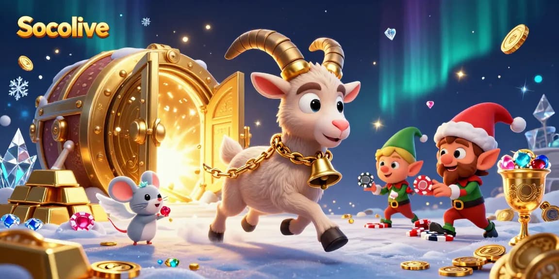 Socolive offers thrilling gaming action amidst festive chaos in a vibrant casino scene