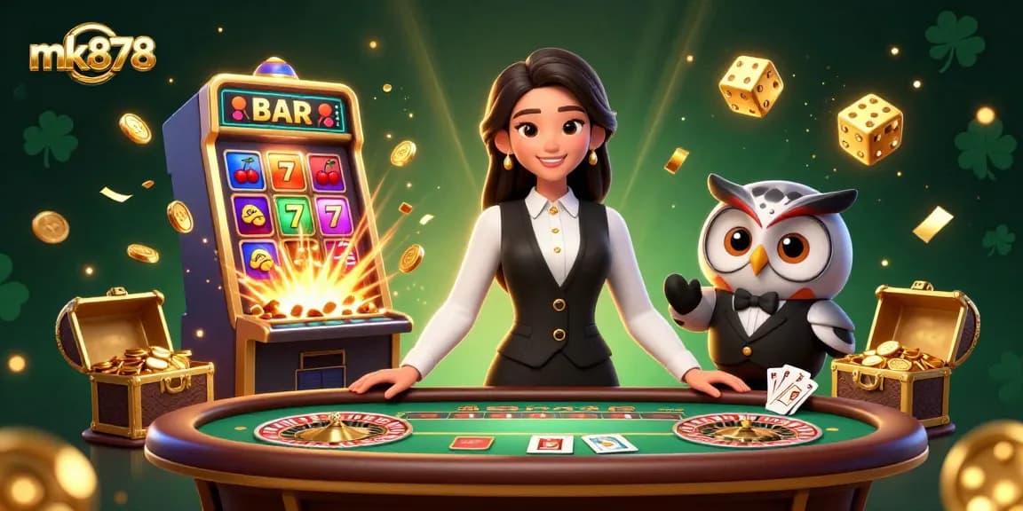 Experience the thrill of mk878 casino gaming with vibrant slots, dynamic dealers, and jackpot excitement!