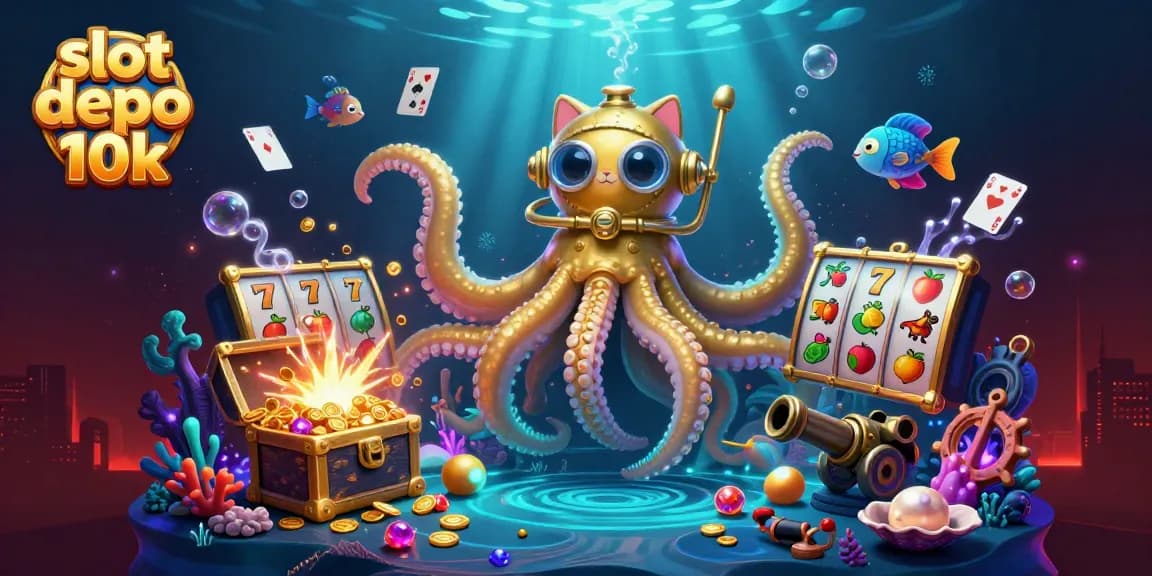 Experience thrilling wins with slot depo 10k amidst a treasure-filled ocean adventure.
