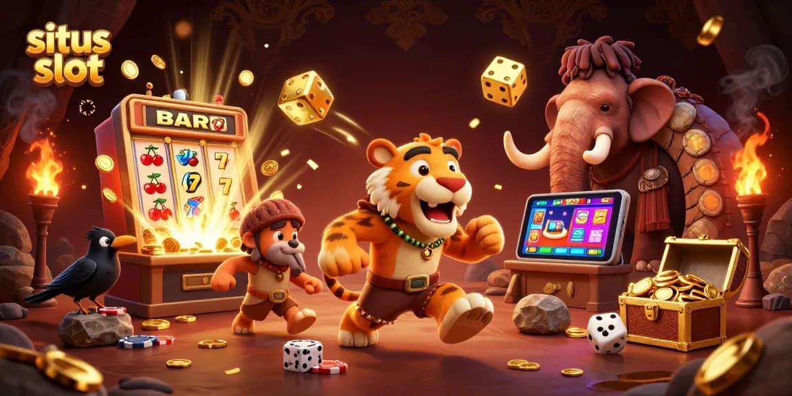 Situs slot menawarkan permainan kasino prasejarah yang eksotis dengan koin emas dan kombinasi simbol keberuntungan.
