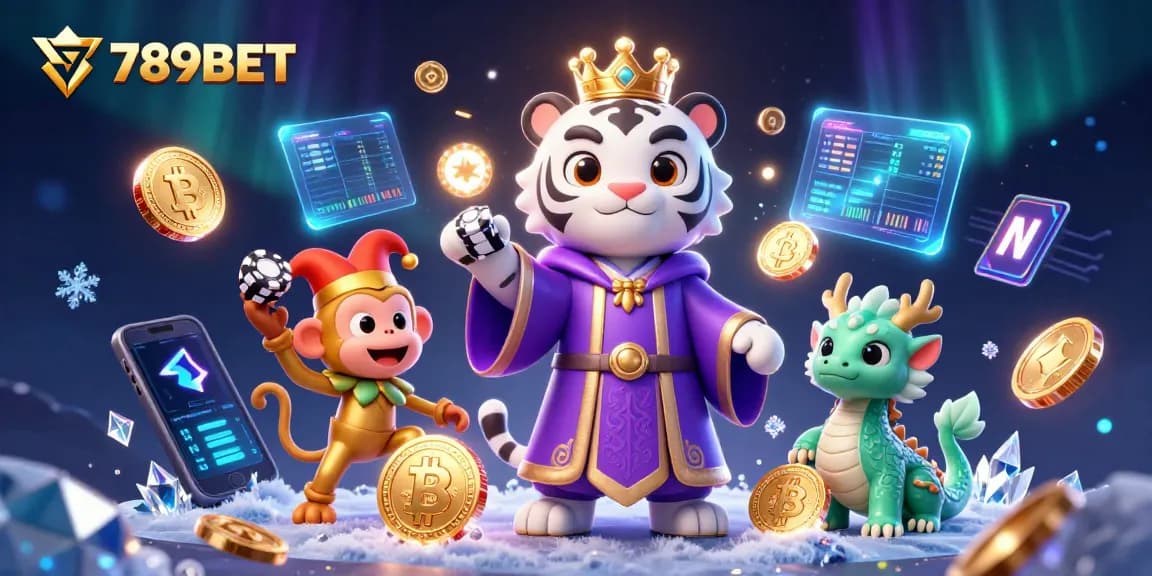 Engage with the exciting world of 789BET casino gaming featuring a vibrant 3D illustration.