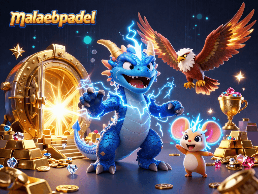 Experience thrilling action with malaebpadel as characters and treasures burst into life in a vivid scene