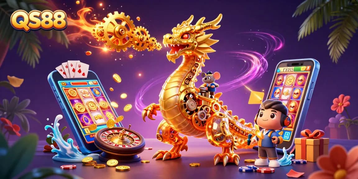 Play slots and win big at QS88 with thrilling games and striking visuals.