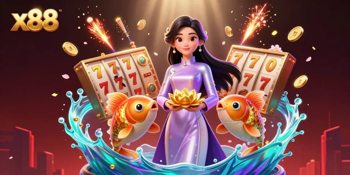 Bet on winning strategies at x88 with vibrant slot reels and charming characters