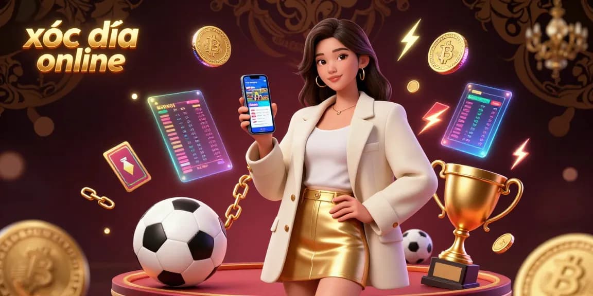 Experience action in the world of xóc đĩa online with a friendly dealer offering sports betting insights.