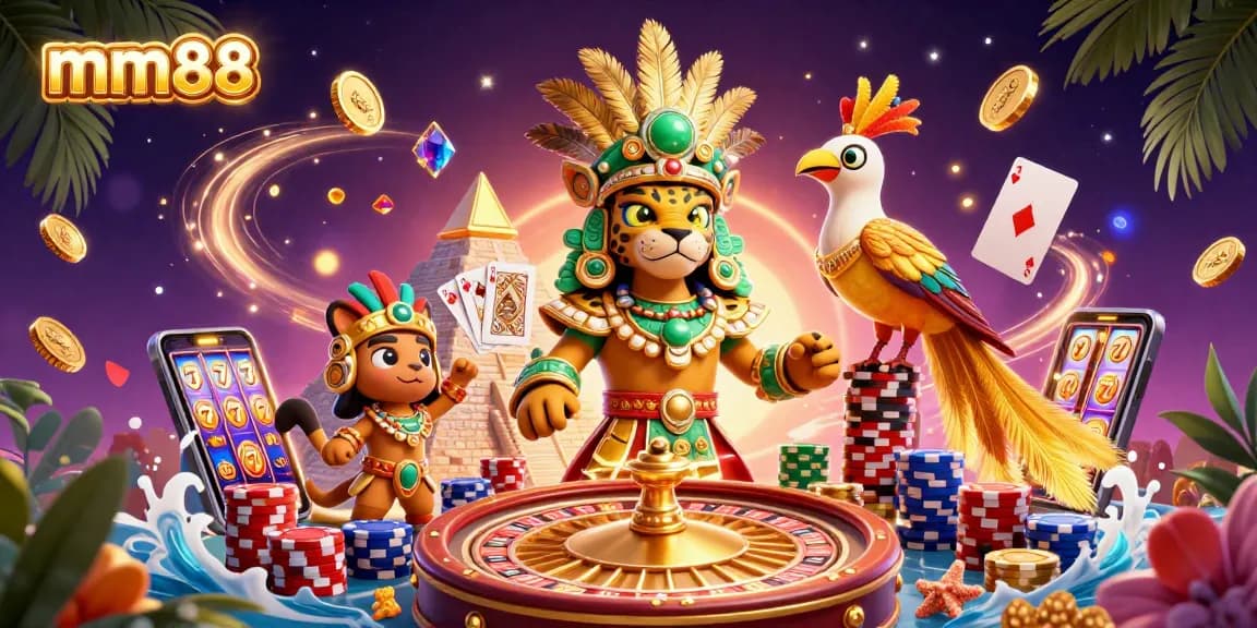 Experience the excitement of mm88 with thrilling casino games and vibrant 3D visuals.