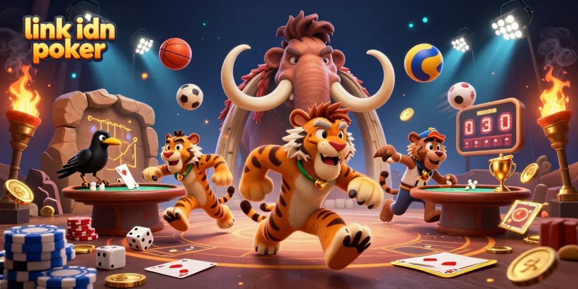 Mengambil kesempatan bermain di link idn poker yang menarik dengan visual kasino bersejarah dan elemen poker.