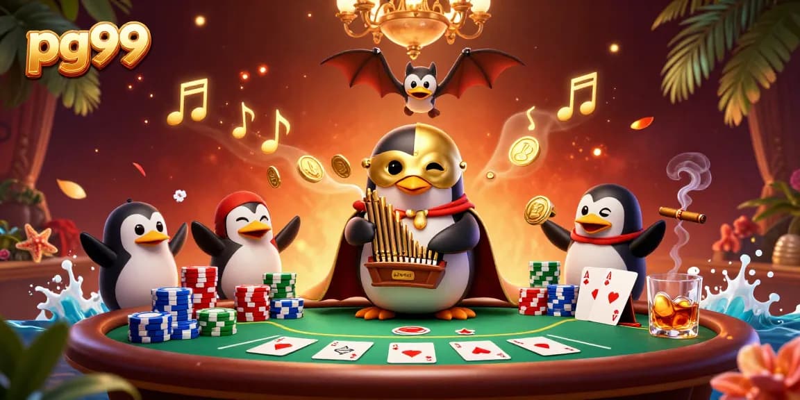 Experience thrilling gaming strategies with pg99 in an exciting casino scene.