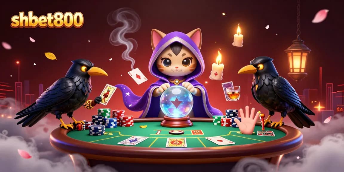 Engage in spirited gameplay at shbet800 with mystic characters illuminating casino excitement.
