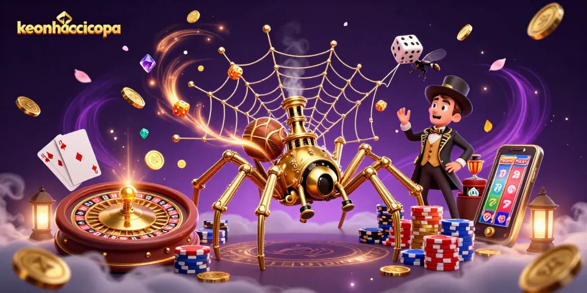 Win big with keonhacaicopa while navigating through a vibrant 3D casino escape.