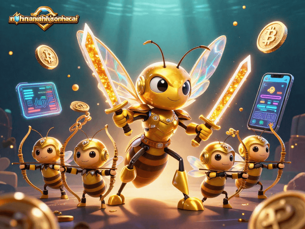 Experience the thrill of nhandinhkeonhacai with dynamic casino elements and dazzling characters.