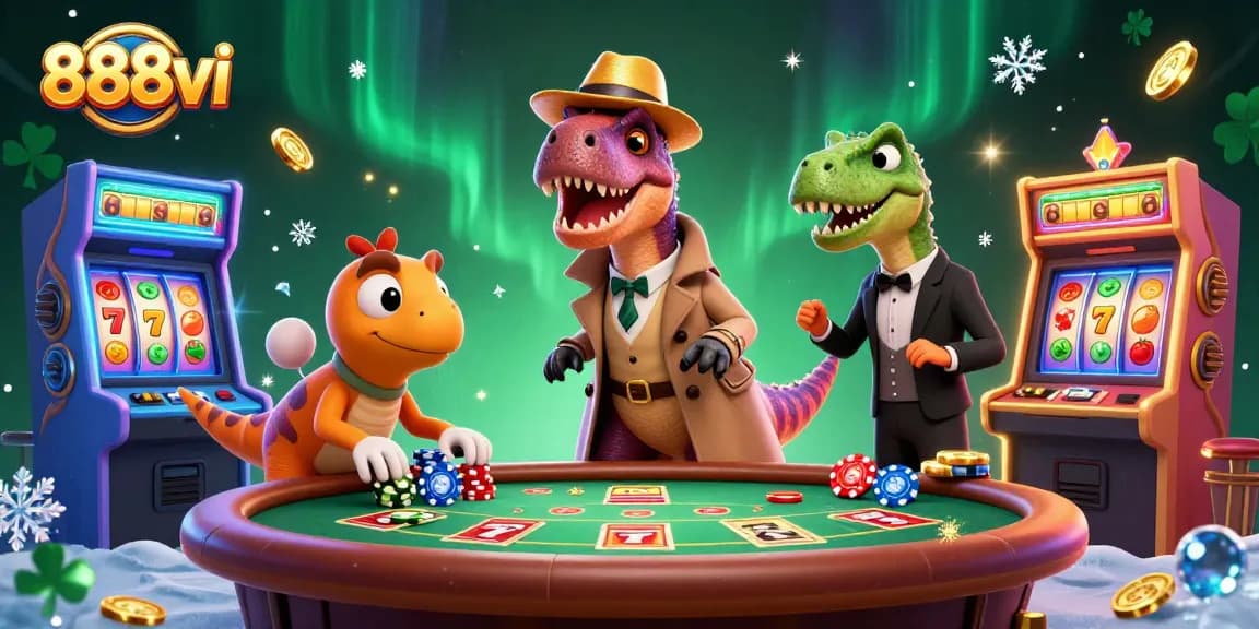 Experience thrilling gameplay at 888vi with unique characters and exciting casino elements.