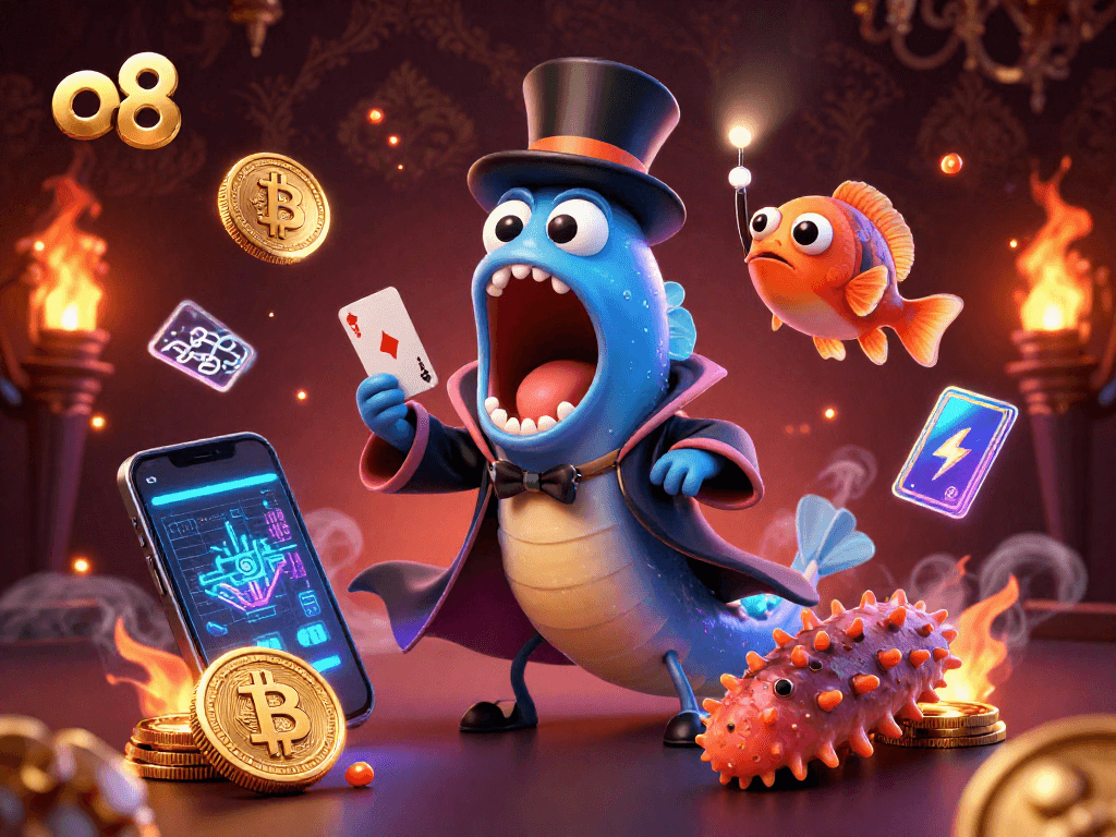 Join the thrilling action at o8 with an underwater magic performance full of excitement and winning energy.