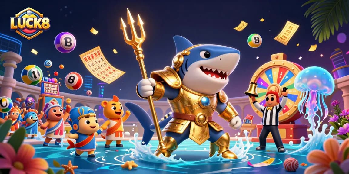 Experience thrills with LUCK8 in an underwater casino world filled with exciting prizes and action!
