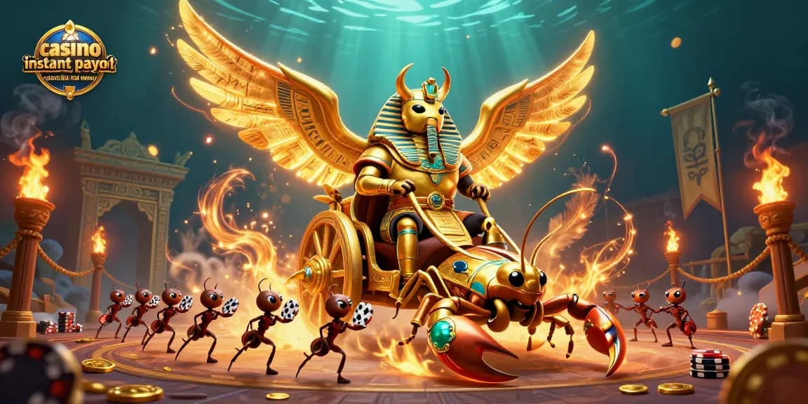 Engage with the vibrant world of an online casino instant payout Australia real money through this dynamic 3D illustration.