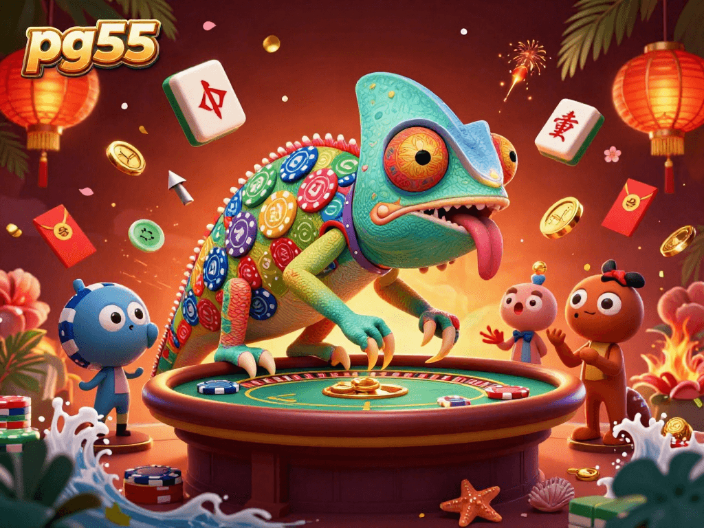 Experience thrilling casino action with the vibrant pg55 chameleon owner and engaging game elements.