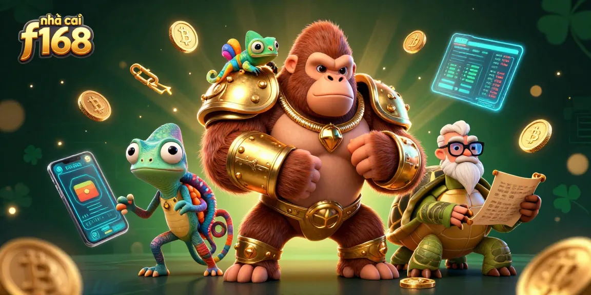 Experience thrilling action at nhà cái f168 with vibrant 3D characters and dynamic gaming elements.