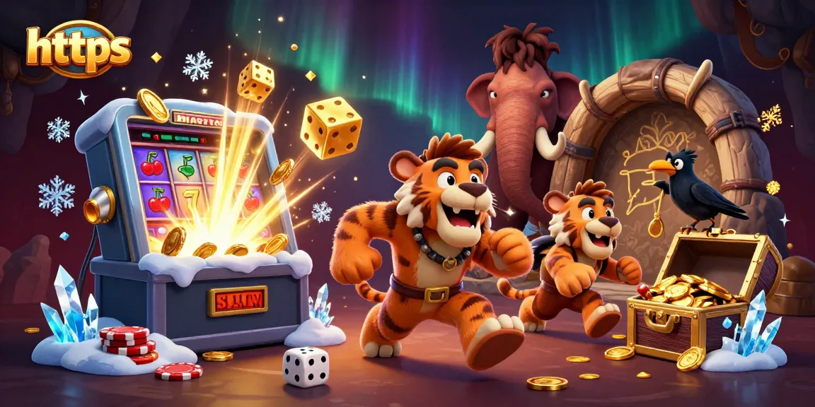 Experience thrilling slots action at https with caveman duo and jackpot treasures in a lively casino